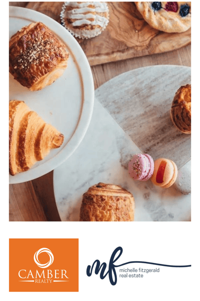 Open House Form Landing Page Graphic Image with Logo