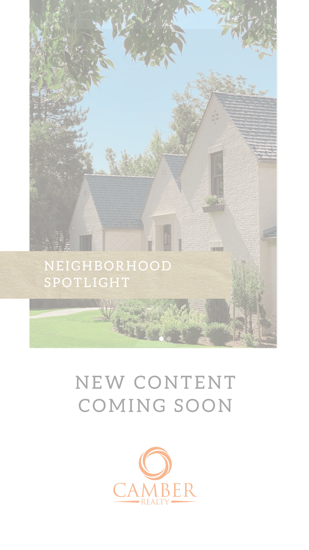 Webpage Image Template - New Content Coming Soon